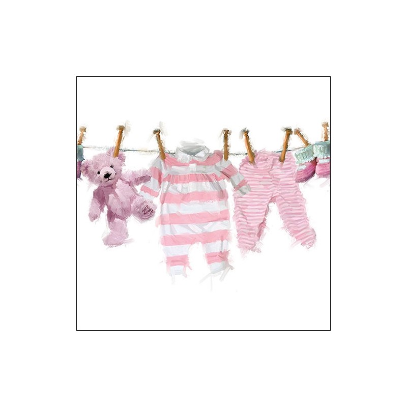 paper lunch napkins - Baby Girl Clothes - Ambiente paper lunch napkins - Baby Girl Clothes - Ambiente