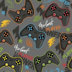 1 Pack paper lunch napkins - Joystick Game - Daisy