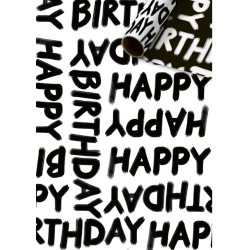 Cadeaupapier 70 cm - Birthday