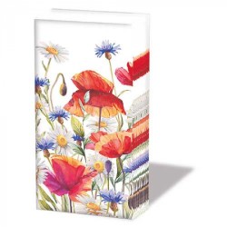 papieren zakdoeken - Poppies and cornflowers - Ambiente