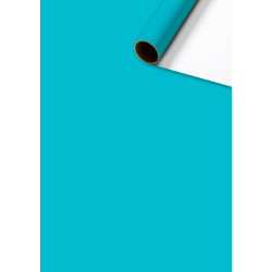 Wrapping paper-plain-Turquoise-Valentine-Wedding-Birthday-Christmas-geschenkenlaantje