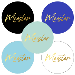 Stickers - Teacher - 5 colors