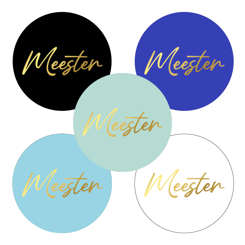 Stickers - Teacher - 5 colors