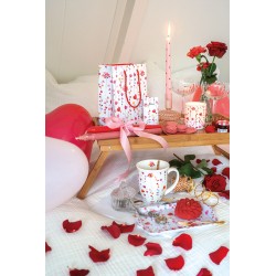 1 Pakje papieren zakdoeken - Hearts garlands - Ambiente - Harten - Liefde - Huwelijk - trouwen - Valentijn