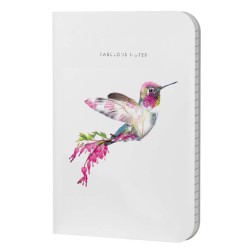 A5 Luxury Notebook - Hummingbird - Lined