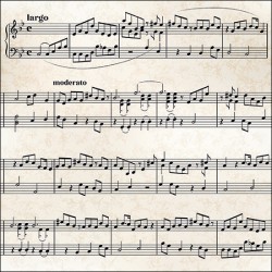 paper lunch napkins - Sheet music