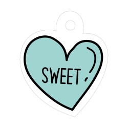cadeaulabels - Sweet Candy - Hart