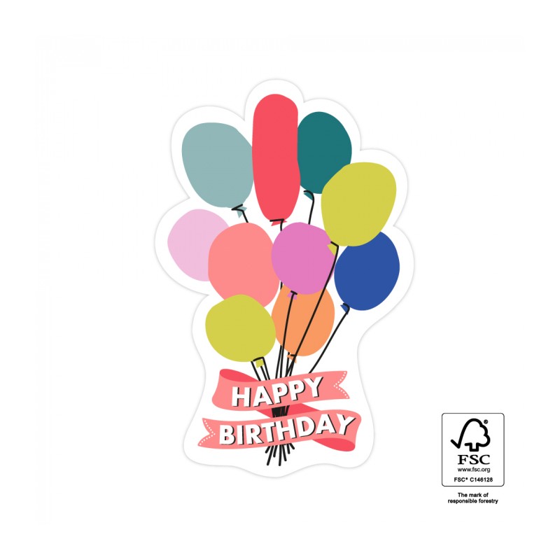 Gift stickers - Balloons