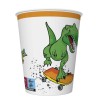 Papieren bekers -  Crazy Dino - Daisy