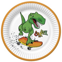 Paper plates - Crazy Dino - Daisy
