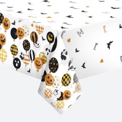 Paper tablecloth - Scary Halloween balloons - Daisy