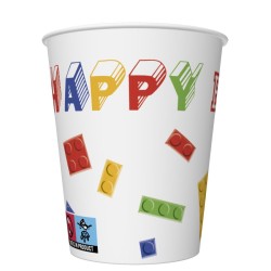 Paper cups - Building Blocks Birthday - Daisy