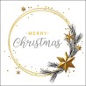 papieren lunch servetten - Wishing ring white - Ambiente - Kerst