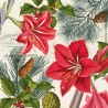 paper lunch napkins - Amaryllis sur beige - PPD - Flowers - Amaryllis