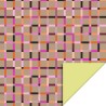 HOP - Wrapping Paper 70cm wide - Art Taupe - Yellow