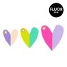 HOP - Gift label Multi Sizes - Hearts Duo
