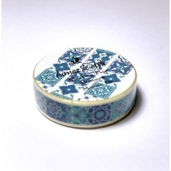 Washi tape - Morocco Tile - 15mm - creabrulee