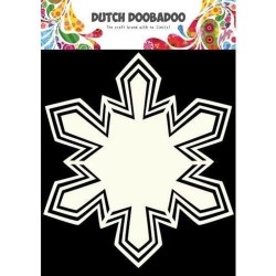 Dutch Doobadoo - Dutch Shape Art Snowstar A4