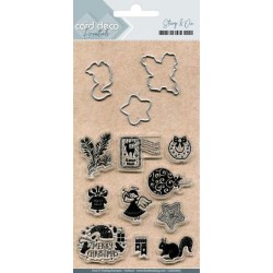 Clearstamp - Cutting Die - Card deco - CDESD003