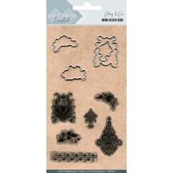 Clearstamp - Cutting Die - Card deco - Barok - CDESD005