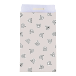 Stewo - Gift Bag 12x22cm - Bear - Grey