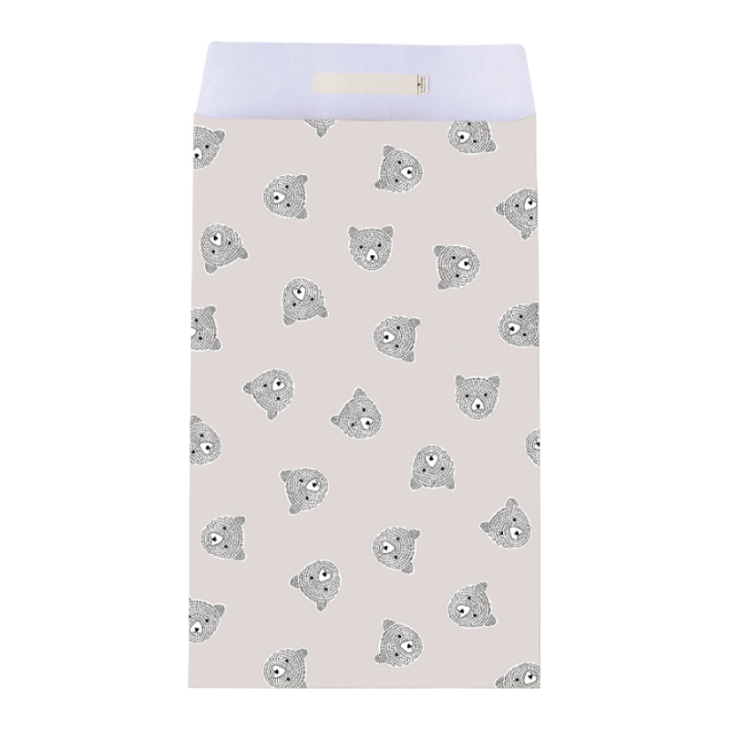 Stewo - Gift Bag 12x22cm - Bear - Grey Stewo - Gift Bag 12x22cm - Bear - Grey