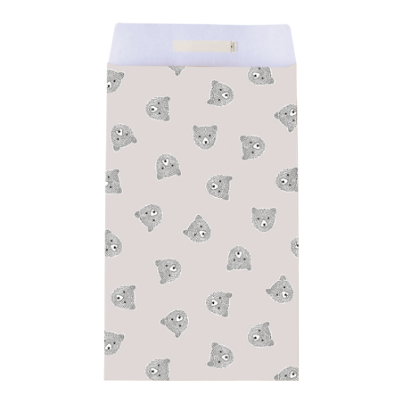 Stewo - Gift Bags 17,5x4x25cm - Bear - Grey