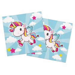 Lunch Napkins - Unicorn