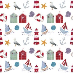 Ambiente - Lunch Napkins - Nautical items