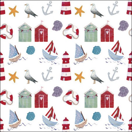Ambiente - Lunch servetten - Nautical items