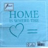 20 Paper Lunch Napkins - Home Aqua - 1 pack - Ambiente