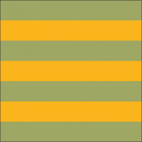 Ambiente - Lunch Napkins - Block stripe yellow/green