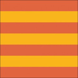Ambiente - Lunch servetten - Block stripe yellow/orange