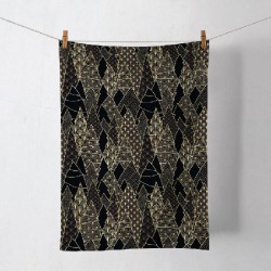 Tea towel - Luxury Trees Black - Ambiente