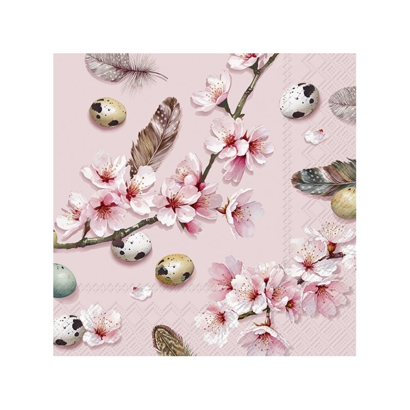 Lunch servetten - Beautiful Sakura Rose Lunch servetten - Beautiful Sakura Rose