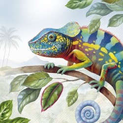 IHR - Lunch Napkins - Exotic Chameleon