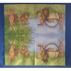 Ambiente - Lunch Napkin - Easter Bunny - 23310445