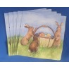 Ambiente - Lunch Napkin - Easter Bunny - 23310445