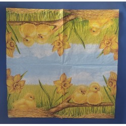 Ambiente - Lunch Napkin - Easter Starts - 23301455