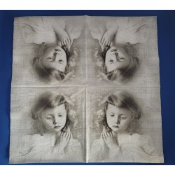 SVD - Lunch Napkin - Girl Praying