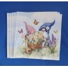 Ambiente - Lunch Napkin - Gardening gnomes