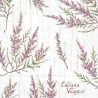 1 Pack paper lunch napkins - Calluna vulgaris - Grey - IHR