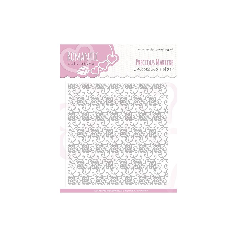 Precious Marieke - Embossing folder - Romance