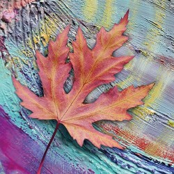 1 Pack Paper Lunch Napkins - Oak Leaf - Ambiente
