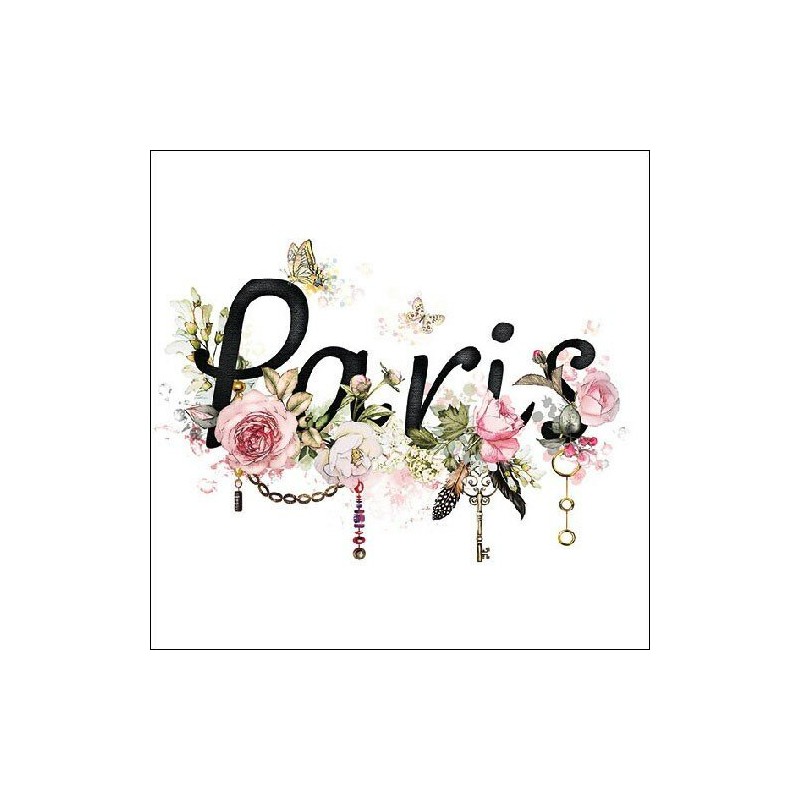 1 Pack Paper Lunch Napkins - Paris - Ambiente 1 Pack Paper Lunch Napkins - Paris - Ambiente