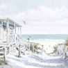 1 Pack Paper Lunch Napkins - Beach Cabin - Ambiente