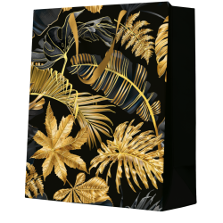 Gift bag - Gold Leaves...
