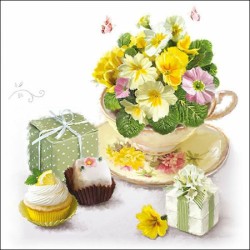 1 Pack Paper Lunch Napkins - Tea Surprise - Ambiente