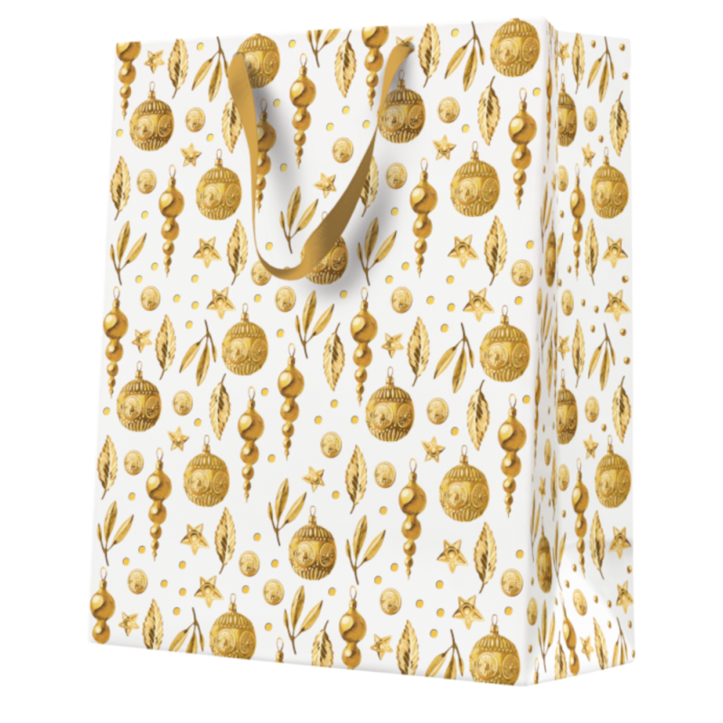 Gift bag - Golden Glow Large 26,5x33,5x13cm Gift bag - Golden Glow Large 26,5x33,5x13cm
