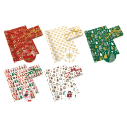 5 Rolls Wrapping Paper -...